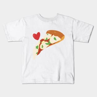 Pizza Love (margherita) Kids T-Shirt